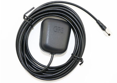 까만 GPS 항법 안테나 RG174 3M 케이블 차를 위한 1575.42 MHZ