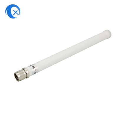 6 dBi Dual Band 2.4G 5G Fiberglass WiFi Antenna with N Male Connector