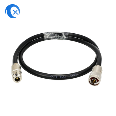 LMR 400 RF 동축 케이블 어셈블리 엔 남자이고 여성이 점퍼 케이블