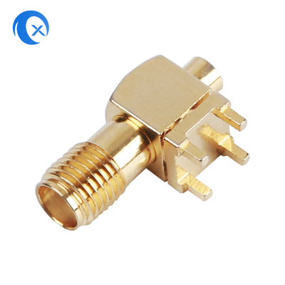 PCB는 직각 SMA 암놈 커넥터 CNC 기계 하드웨어 RF 컨넥트어스 안테나를 탑재합니다