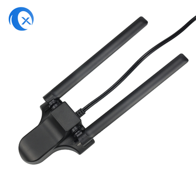 듀얼 밴드 2.4GHz 5GHz RP-SMA 와이파이 안테나 6.5 피트 연장 케이블 PC 데스크톱 컴퓨터 무선 블루투스