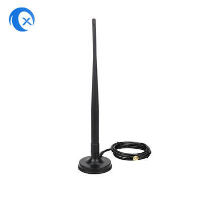 806-960MHz / 1710-2690MHz 4G LTE LMR195 케이블 SMA 커넥터와 함께 자기 장착 안테나