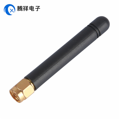 SMA 남성 직선 금판 연결 안테나 868MHz 2dBi 고무 안테나 휴대용, TV, 자동차, 홈 극장