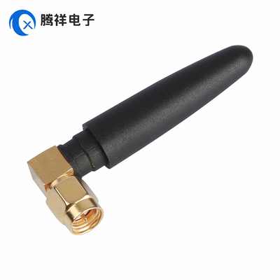 SMA 남성 직선 금판 연결 안테나 868MHz 2dBi 고무 안테나 휴대용, TV, 자동차, 홈 극장