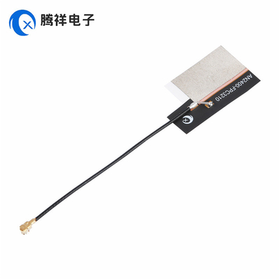 유연한 Rg1.13 케이블 433MHz 가이프 3dBi 무선 내부 FPC 로라 와이파이 통신용 전방향 안테나