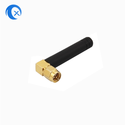 쿼드 밴드 오른쪽 각 850~1900 MHz GSM 고무 안테나