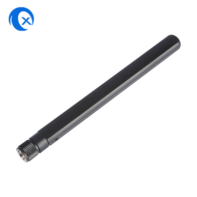 2.4G 868 MHz 2dBi 단일 외부 회전용 고무 듀키 와이파이 안테나 RP SMA 보안 카메라 및 로라용 남성 커넥터