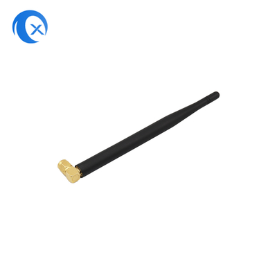 SMA 남성 커넥터 마운트 하이 가인 5dBi 868MHz 2.4G 안테나 NFC 고정 오른쪽 앵글 와이파이 루머 오리 안테나 라우터