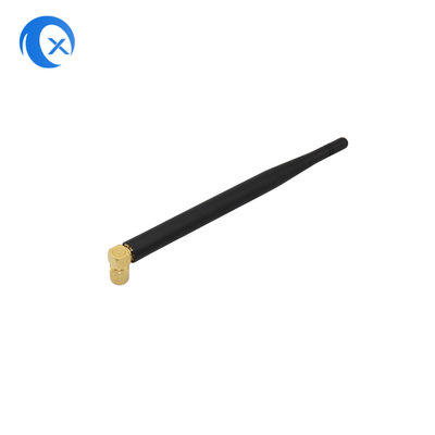 SMA 남성 커넥터 마운트 하이 가인 5dBi 868MHz 2.4G 안테나 NFC 고정 오른쪽 앵글 와이파이 루머 오리 안테나 라우터