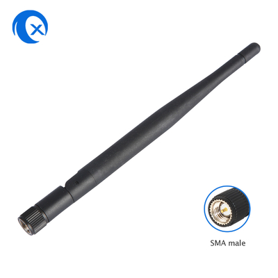 2.4G 5.8g 고효율 5dBi 듀얼 밴드 안테나 접이식 외부 와이파이 안테나 SMA를 가진 고무 안테나 라우터용 남성