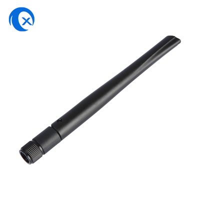 2.4GHz 2dBi 접이 가능한 고무 오리 와이파이 안테나 역극 SMA 남성 커넥터로 라우터 및 워키 토키