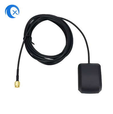 1575.42MHz 27dBi GPS 안테나 2개의 증폭 자동차 DVD 내비게이션 GPS 액티브 안테나 3m 미터 SMA 남성 커넥터