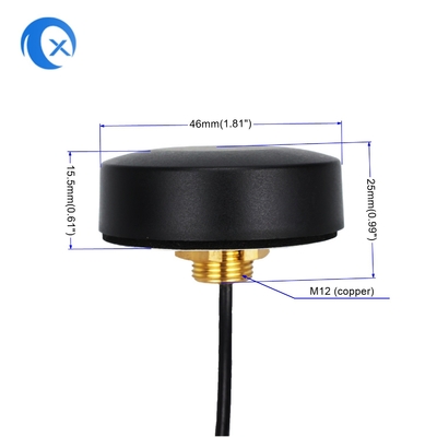 GPS/글로나 스크루 마운트 안테나와 함께 Fakra H와 RG174와 함께 IP68 방수