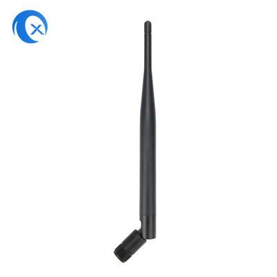접이식 RP SMA 커넥터가 있는 2.4G 옴니 WiFi 안테나 5dBi