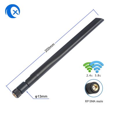 블레이드 모양 2.4G 5G 듀얼 밴드 무지향성 WiFi 안테나