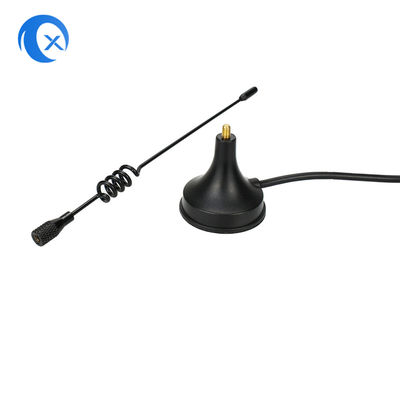 SMA Male 커넥터가 있는 실내 GSM GPRS 2dBi 자석 채찍 안테나