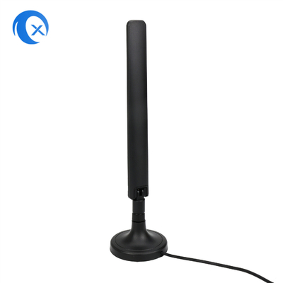 600MHz - 6GHz SMA 연결관 RG174 케이블을 가진 자석 산 안테나