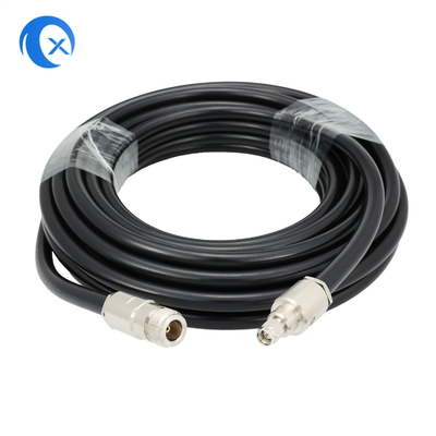 3G/4G/5G/LTE 안테나를 위한 SMA 남자 LMR400 RF 동축 케이블 어셈블리 저손실 연장 케이블 50 오옴에  여성인 n형