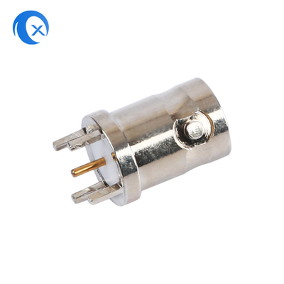 6GHZ CNC 기계 하드웨어 1.5V BNC RF 케이블 연결기 50 옴 임피던스
