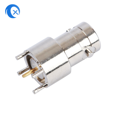 6GHZ CNC 기계 하드웨어 1.5V BNC RF 케이블 연결기 50 옴 임피던스